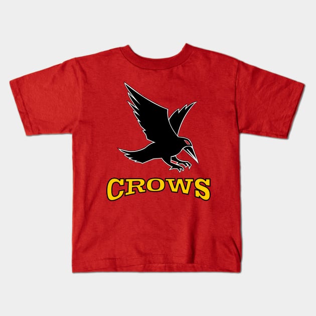 Smallville Crows Kids T-Shirt by RepubliCommando